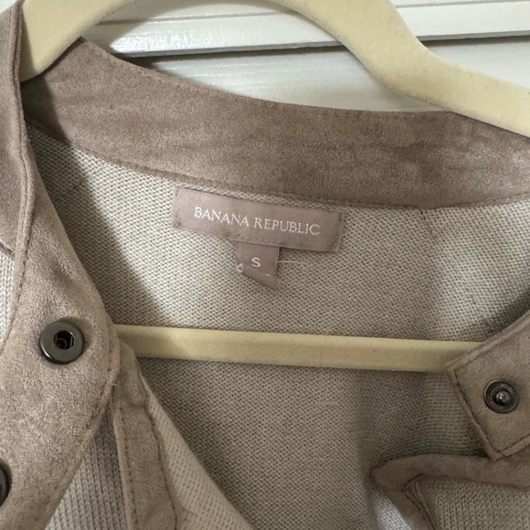 Banana Republic knit moto-style jacket - Picture 3 of 3